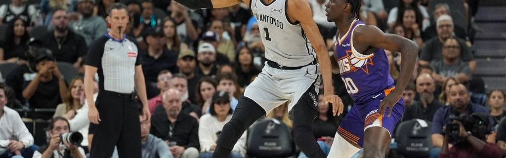 文班亚马34+11吉莱斯皮24分 马刺绝杀太阳